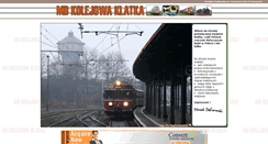Desktop Screenshot of kolejowaklatka.org